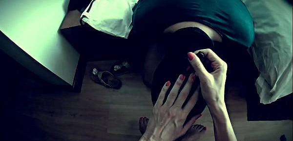  Mistress uses Slave to polish her Nails (POV) - Mistress Kym